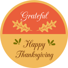 Free Online Happy Thanksgiving Day Message Vector For - Calligraphy Png