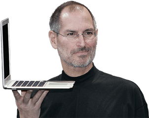 Steve Jobs Png - Steve Jobs On White Background