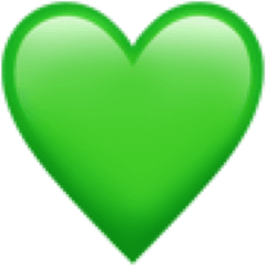 Green Heart Greenheart - Heart Png