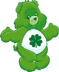 Care Bear Png - Care Bears Good Luck Bear