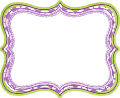 Purple Border Frame - Free PNG