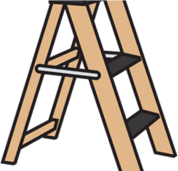 Book Clipart Ladder - Png Download Full Size Clipart Ladder Clipart Png