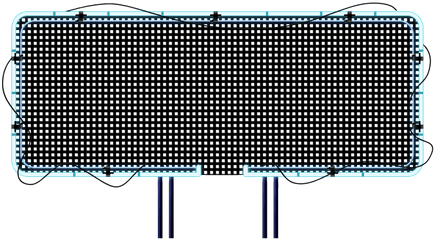 Dense Circuit Cartoon Transparent - Rainbow Full Size Png Dot