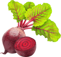 Beetroot Sliced Leaves PNG Image High Quality