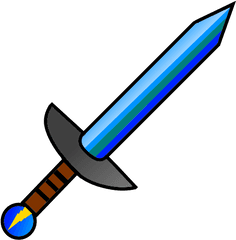 Diamond Sword - Collectible Sword Png