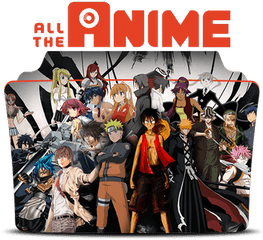 Anime Icon Folder V1 Png Transparent - Anime Folder Icon