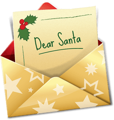 Christmas Card Png - Christmas Clip Art Letter