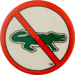No Lacoste Crocodile Busy Beaver Button Museum - National No Smoking Month 2019 Philippines Png