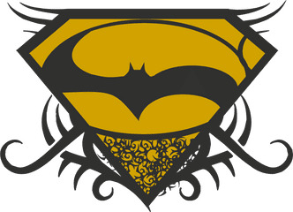 Superman - Batmanlogo Free Images At Clkercom Vector Clip Illustration Png