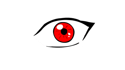 Eye Anime Iris - Circle Png