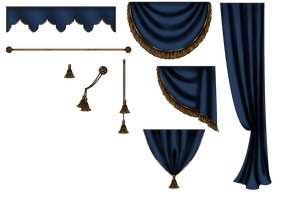 Curtains Free Download PNG HD