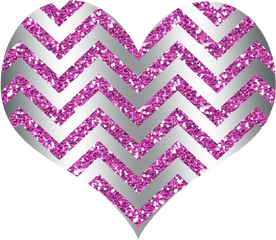 Glitter Heart Graphic Transparent Png - Glitter Transparent Pink Heart