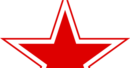 Red Star Russian Army Hd Png Download - Drawing Dallas Cowboys Logo