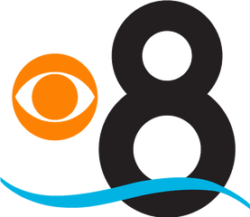 Readers Pick Notable Channel 8 Logo Designs - Newscaststudio Cbs San Diego Png