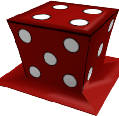 Take A Chance Roblox Wikia Fandom - Roblox Red Dice Top Hat Png