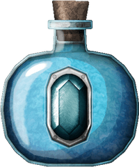 Minecraft Glass Bottle Texture Mapping - Right Potion Png Aquamarine