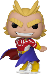 My Hero Academia Silver - All Might Pop Figure Png