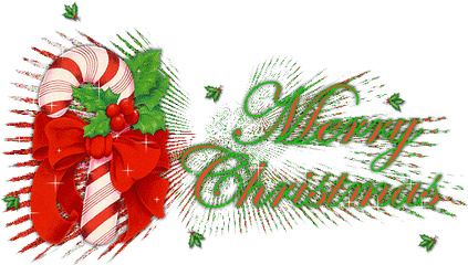 Animated Gifs Merry Christmas Feliz Navidad Nativity Wise - Candy Cane Png