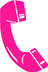 Deep Pink Phone 28 Icon - Icon Pink Phone Png