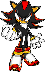 Shadow The Hedgehog 1 - Shadow The Hedgehog Front Png