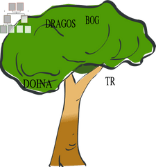 Family Tree - 3generation Svg Vector Family Tree 3 Language Png