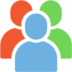 Free User Group Icon Symbol - Dot Png