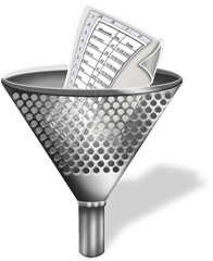 Filter Png Clipart - Data Filter Icon 3d