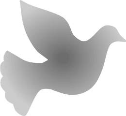 Dlcp37 Dove Love Clipart Png Pack 5749 - Silver Bird Clip Art