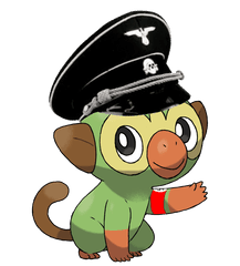 Hitler - Pokemon Sword And Shield Starters Evolution Grookey Pokemon Sword And Shield Starters Png