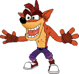 Oc - Pixel Art Crash Bandicoot Png