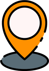 Location Icon Png Color - Dot