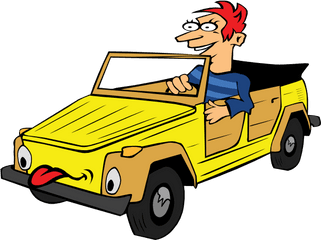 Picture Cartoon Download Free Clip Art - Driving Clipart Png