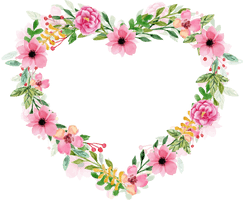 Heart Flower Romantic Free Clipart HQ - Free PNG