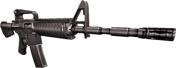 Download M4 Png - 3d Assault Rifle Png