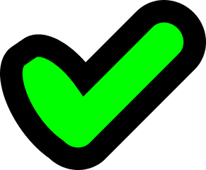 3 Free Clipart Green Tick Public Domain - Advantages Clipart Png