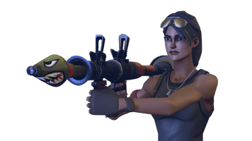 Clan Faze Gun Hand Rendering Fortnite - Free PNG