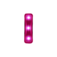 Pink Alphabet Neon Free Photo - Free PNG