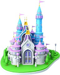 Disney Castle For C4d Practice By - Castle Png