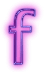 Letter F Icon 112625 Icons Etc - Purple Neon Icons Png