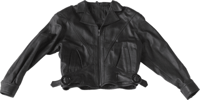 Black Leather Jacket Png Image