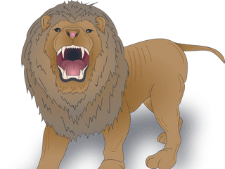 Lion By Anne Drotleff - Masai Lion Png