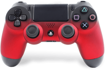 Two Tone Red Ps4 Controller Modz Custom - Custom Red Ps4 Controller Png