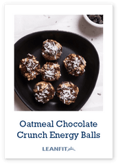 Oatmeal Chocolate Crunch Energy Balls - Leanfit Protein Lankelly Chase Png