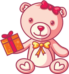 Free Vector Teddy Bears Set Png Bear - Vector Teddy Bear Logo