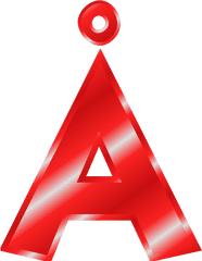 Free A Letter Png Download Clip Art - Letter A Red