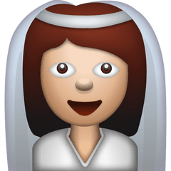 Bride With Veil Woman Emoji Icon Download Free - Free PNG