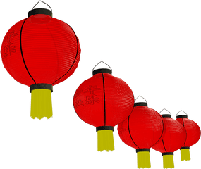 Download Hd Chinese Lantern - Paper Lantern Transparent Png Chinese Lantern Clipart Transparent