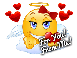 Download Hd Emoticones Emoji Emoticonos Caras Felices - Angel Emoticon Png