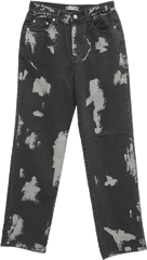 Contrast Paint Splatter Pants Stylenanda - Sweatpants Png