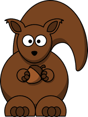 Cartoon Squirrel Png Transparent Background